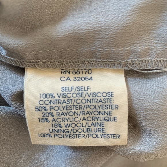 Anthropologie Edme & Esllyte Flurried Plumes Midi Skirt with wool blend trim - Picture 8 of 9